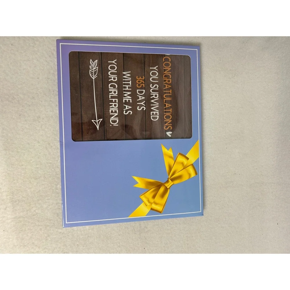 Anniversary‎ Gift Unbranded Mens OS Brown 1 Year Girlfriend Photo Frame 4x6 Wood